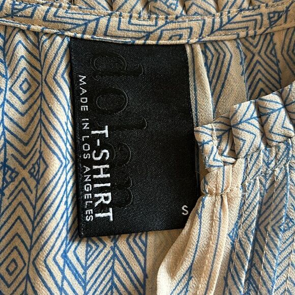 ANTHROPOLOGIE DOLAN ODESSA SHEER PEASANT BLOUSE SUPER LIGHT AND FLOWY SIZE SMALL - Picture 8 of 8